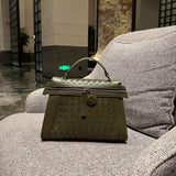 Italian Leather Box Bag, Lambskin Leather Handbag, Luxury Designer Bag, Italian Leather Box Bag, Classic Handbag - Alexel Crafts