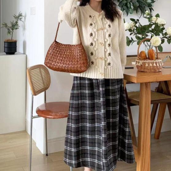 Italy Leather Woven Hobo Shoulder Bag | Interwoven Summer Beach Bag, Full Grain Leather Triple Jump Bamboo HandBag, Handcrafted Basket Bag - Alexel Crafts