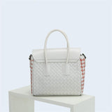 Lambskin Leather Shoulder Bag Handwoven, Small Designer Bag, Woven Purse Women Classic bag Crossbody Luxury Bag, Birthday Gift For Her - Alexel Crafts