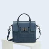 Lambskin Leather Shoulder Bag Handwoven, Small Designer Bag, Woven Purse Women Classic bag Crossbody Luxury Bag, Birthday Gift For Her - Alexel Crafts