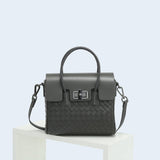 Lambskin Leather Shoulder Bag Handwoven, Small Designer Bag, Woven Purse Women Classic bag Crossbody Luxury Bag, Birthday Gift For Her - Alexel Crafts