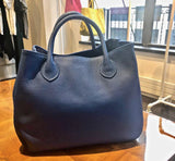 Large Designer Leather Tote Bag | Cowhide Leather Classic Bag | Must-have Fashion DesignerBag | Leather Weekend Bag|Christmas gifts