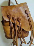 Large leather backpack, Handcrafted leather bag, Women Vintage School bag,Full Grain Leather Everyday Backpack, Special Gift for Her - Alexel Crafts