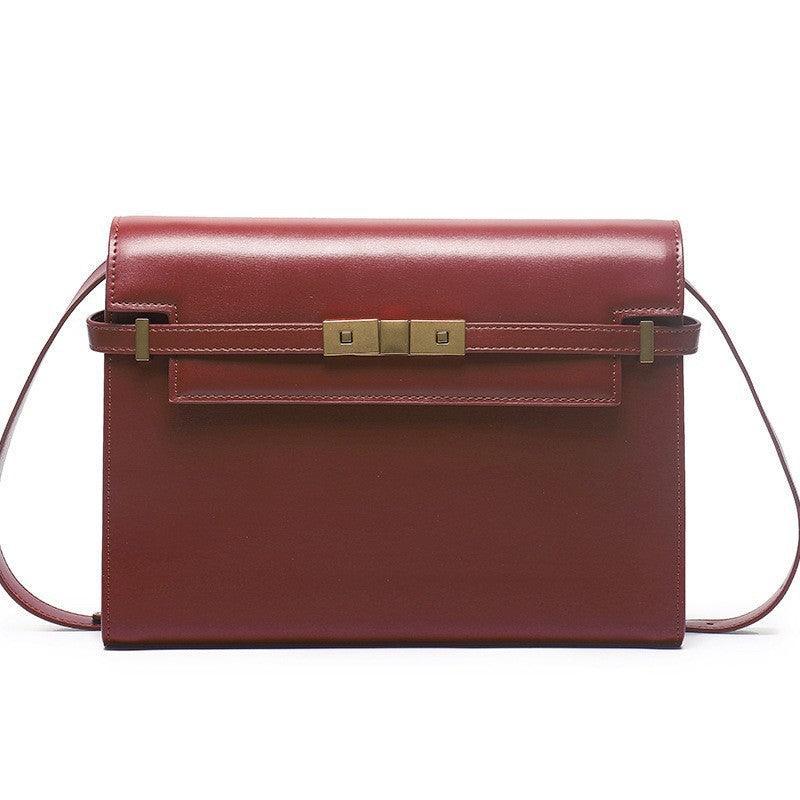 Leather Minimal Box Crossbody Bag, Leather Handbag, Shoulder Bag, Leather Purse, Leather Laptop Bag, Handbag, Women Designer Bag, Gift - Alexel Crafts