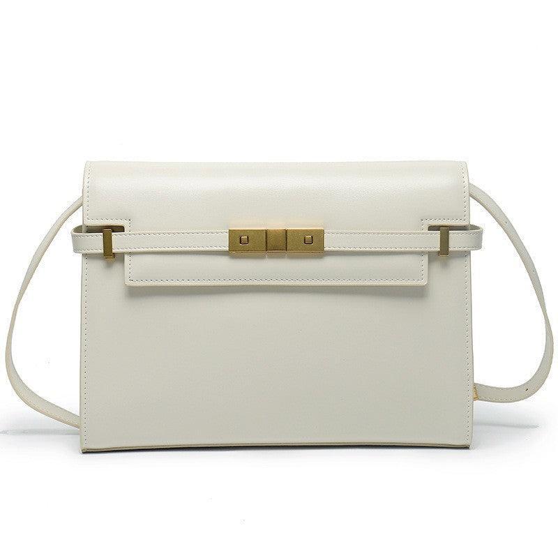 Leather Minimal Box Crossbody Bag, Leather Handbag, Shoulder Bag, Leather Purse, Leather Laptop Bag, Handbag, Women Designer Bag, Gift - Alexel Crafts