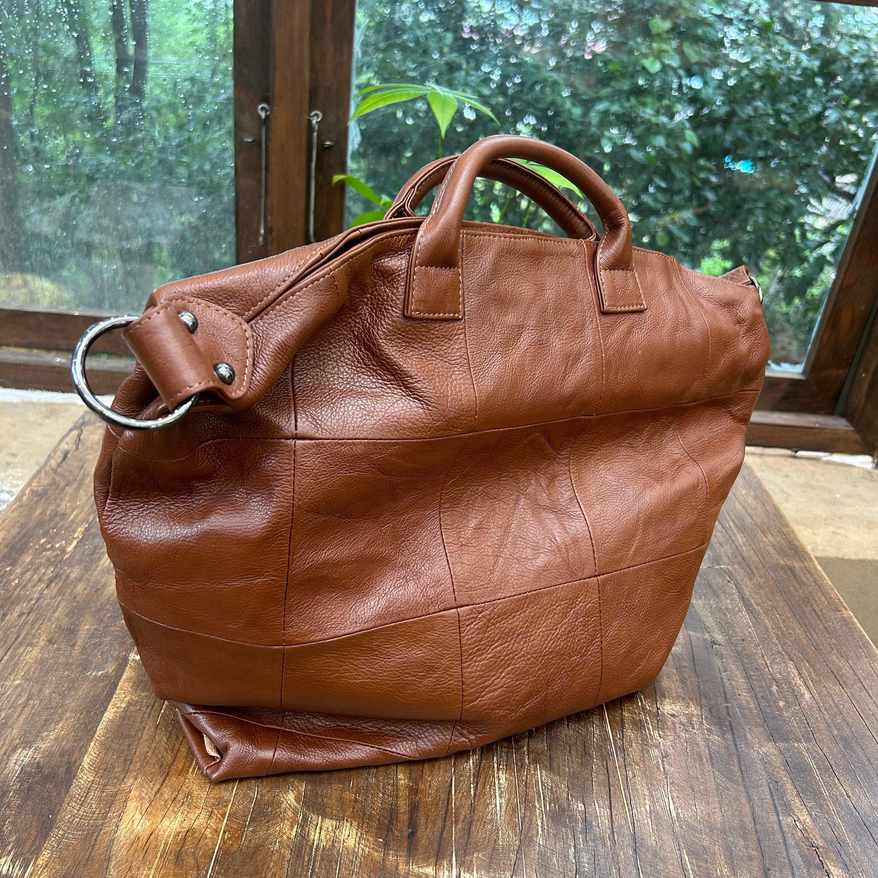 Leather tote bag for women large leather tote bag laptop work bag leather purse handbag leather shoulder bag Christmas gift for Her/Him - Alexel Crafts