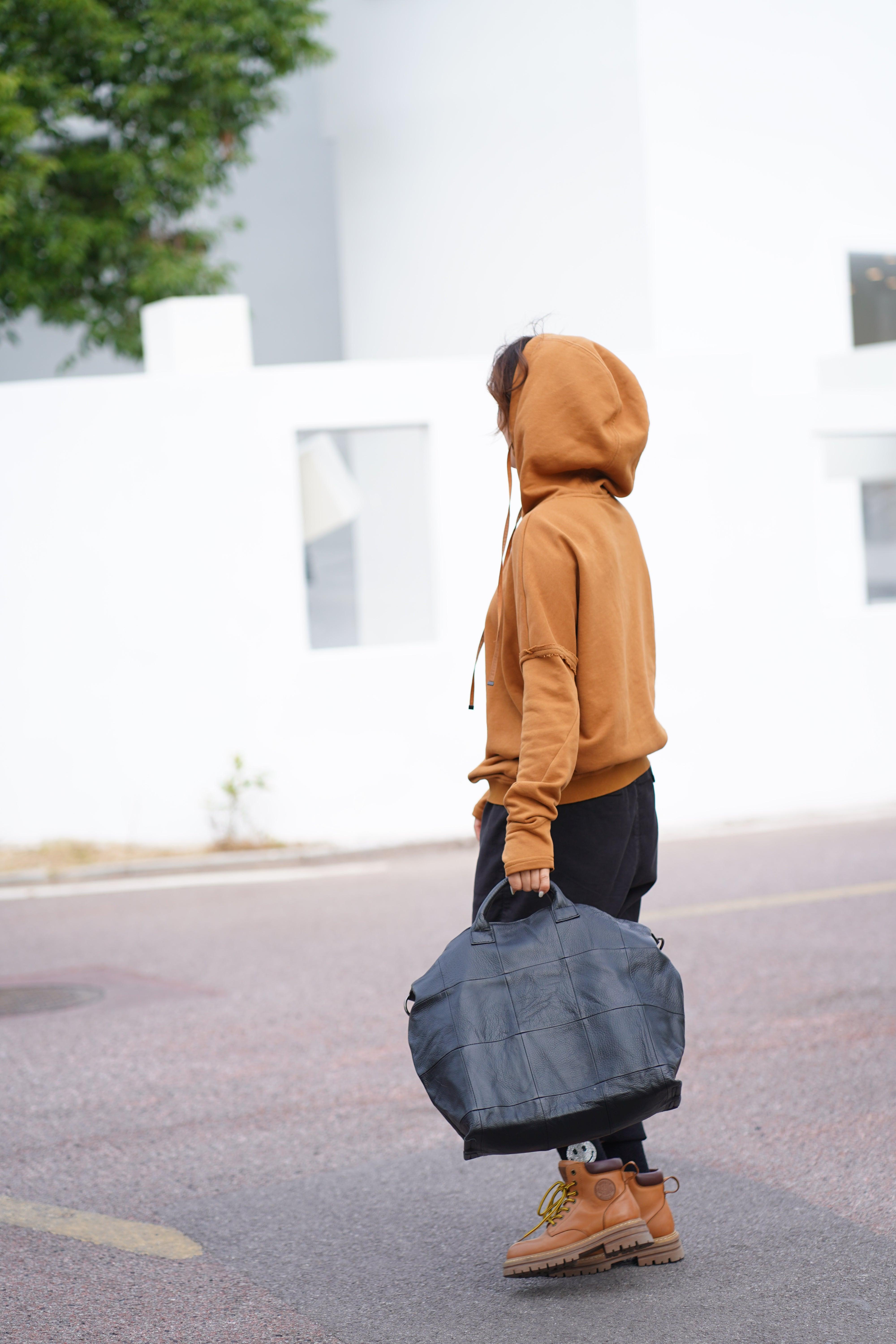 Leather tote bag for women large leather tote bag laptop work bag leather purse handbag leather shoulder bag Christmas gift for Her/Him - Alexel Crafts