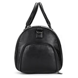 Men's or Women's Premium Leather Travel Duffel Bag | Carry-All Duffel - Handcrafted Waterproof Gym Carry-On with Shoe Compartment, - Alexel Crafts