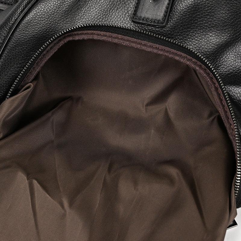 Men's or Women's Premium Leather Travel Duffel Bag | Carry-All Duffel - Handcrafted Waterproof Gym Carry-On with Shoe Compartment, - Alexel Crafts
