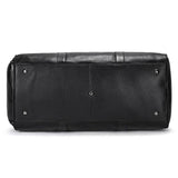 Men's or Women's Premium Leather Travel Duffel Bag | Carry-All Duffel - Handcrafted Waterproof Gym Carry-On with Shoe Compartment, - Alexel Crafts