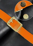 Handmade Full Grain Leather Roll-Top Backpack, Men’s Large Travel Bag & 14" Laptop Rucksack