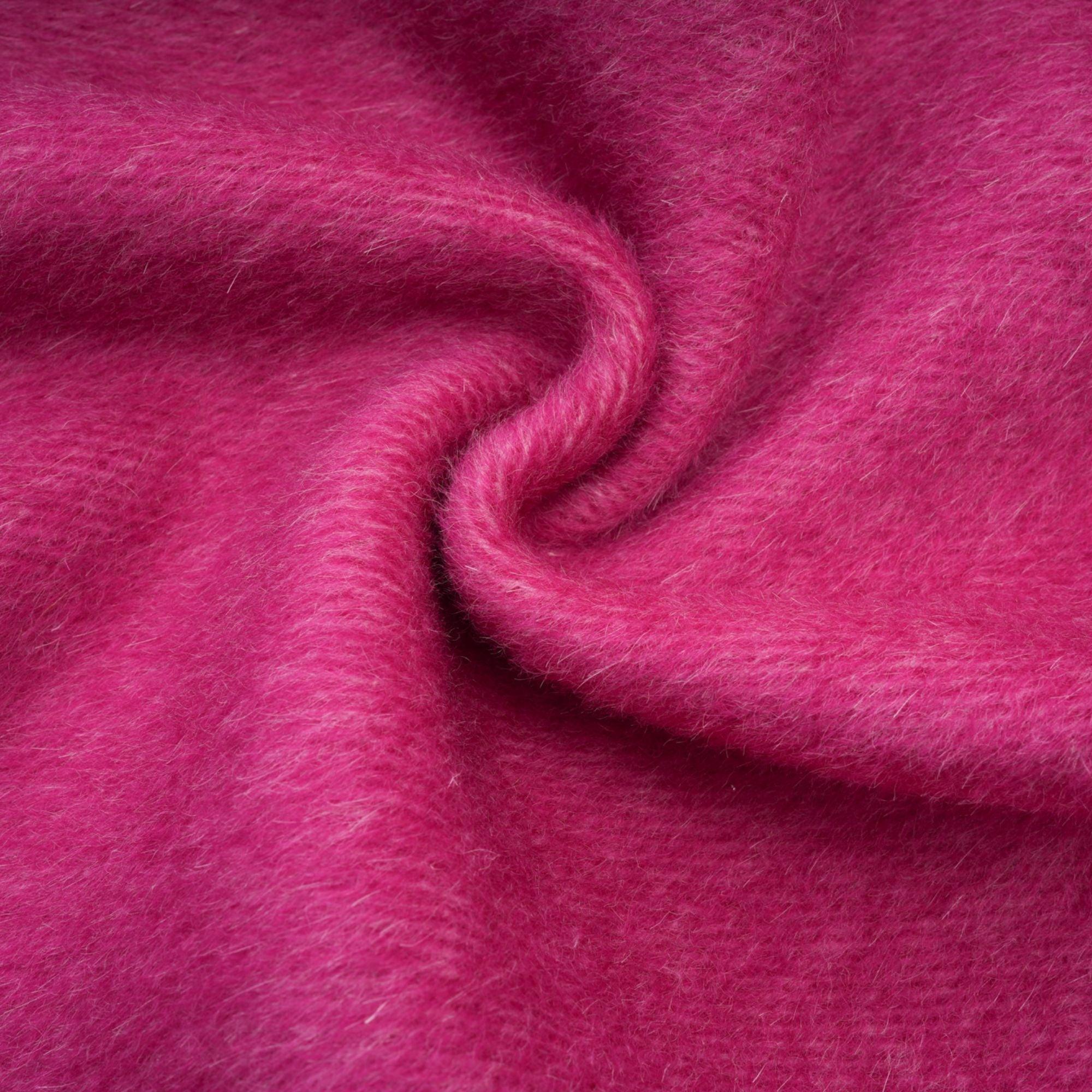 Oversize Double-Sided Wool Diamond Button Coat - Alexel Crafts