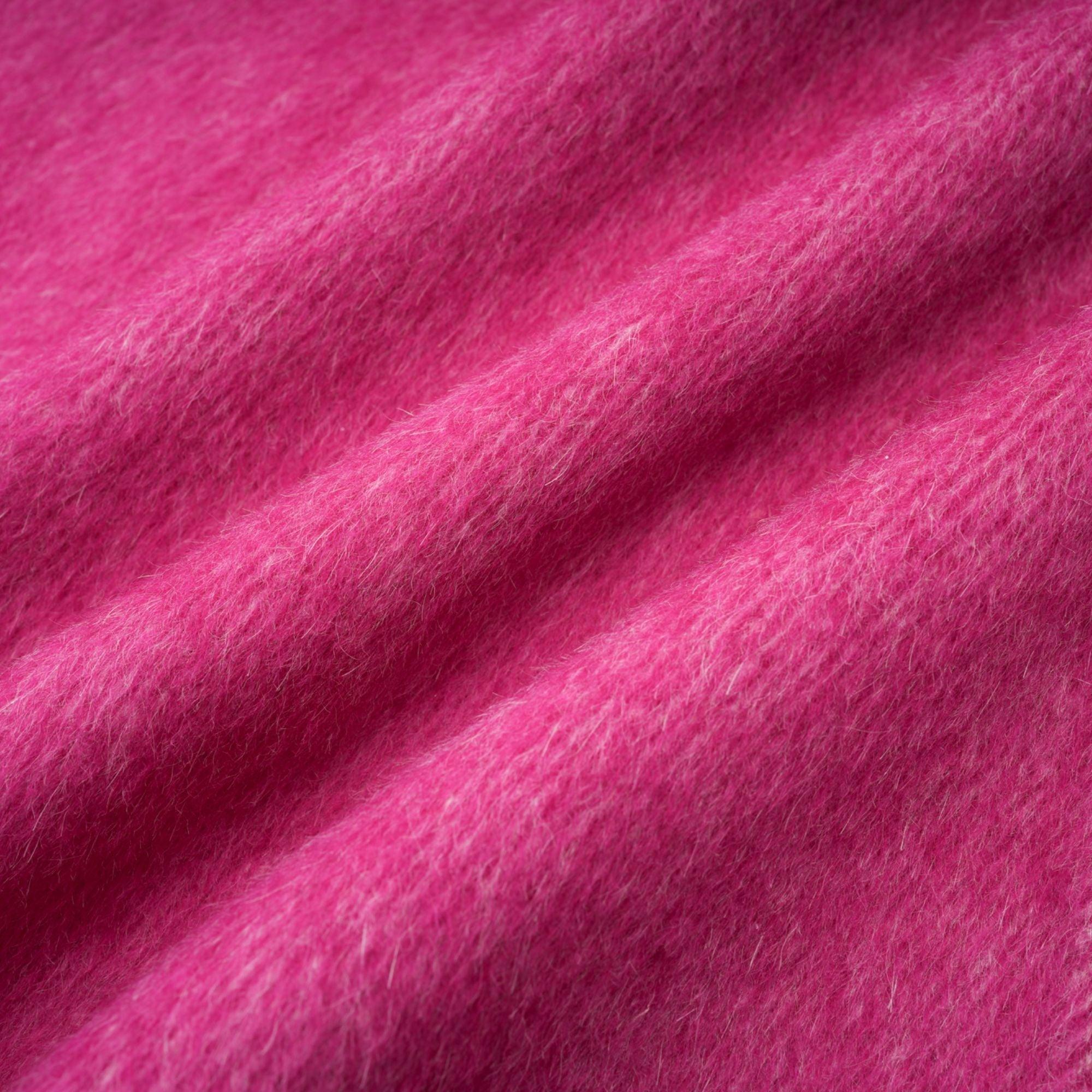 Oversize Double-Sided Wool Diamond Button Coat - Alexel Crafts