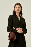 Petals Blossom Bucket Bag - Elegance Meets Function in Chic Cowhide Leather Shoulder Bag - Alexel Crafts