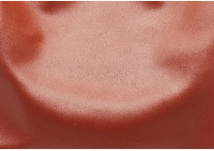 TOTE leather bag, Soft GENUINE leather bag, Large beige leather bag, Laptop, tablet bag, leather bag for books, leather shopper, Wine - Alexel Crafts