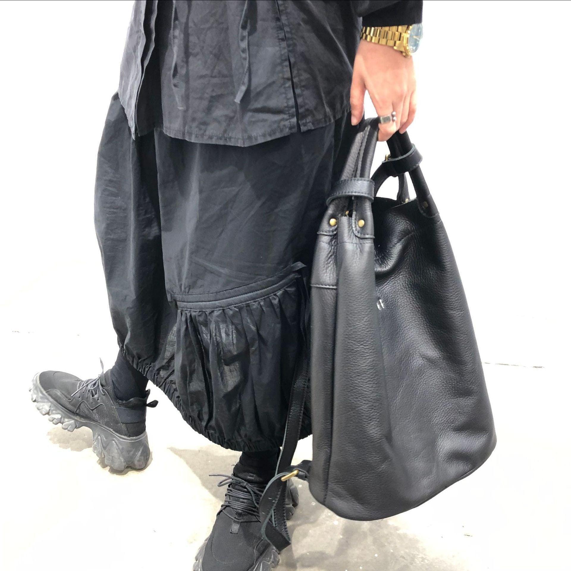 Black casual leather backpack women,Leather backpack,Vintage leather backpack, Handcrafted Leather backpack black,backpack laptop bag