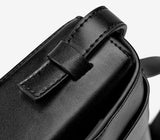 Classic Small Leather Shoulder Bag, Intrecciato Leather Box Bag, Classic Soft Leather Black Casual Bag, Woven Purse, Fashion Unisex Gift