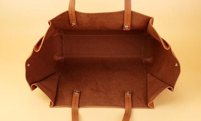 Cowhide Leather Tote Bag, Extra Large Brown Tote Carry All, Handbag, Chic Weekend Bag, Australian Shopper, Nappy Bag, Bowler, Handbag