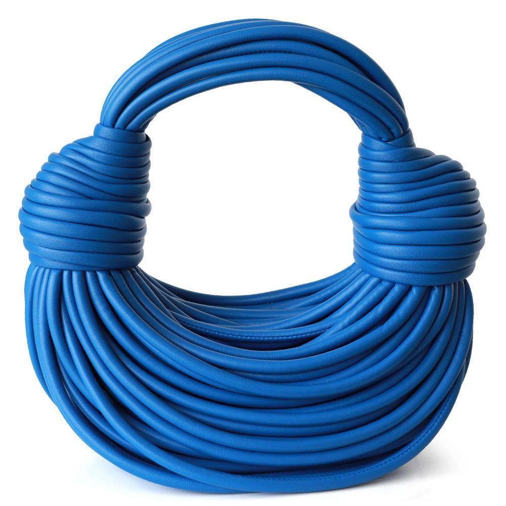 Double Knot Bag, Handcrafted Genuine Leather, Fashion Bags, Luxury Wedding Handbag, Special Occasion Event Bag, Hobo Bag, Bottega Veneta - Alexel Crafts