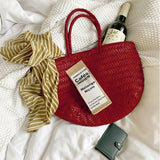 Italy Full Grain Leather Soft Woven Triple Jump Bamboo Style HandBag, Handcrafted Ladies Bag, Basket Bag, Coffee, Black, Brown, Red