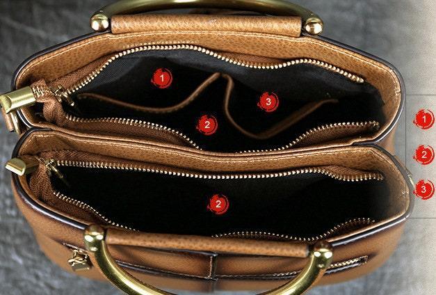 Hand-Carved Leather Handbag, Leather Carving Shoulder Bag Anniversary Gift With Women Flowers Bag for Her Christmas Gift Bridesmaid Gift