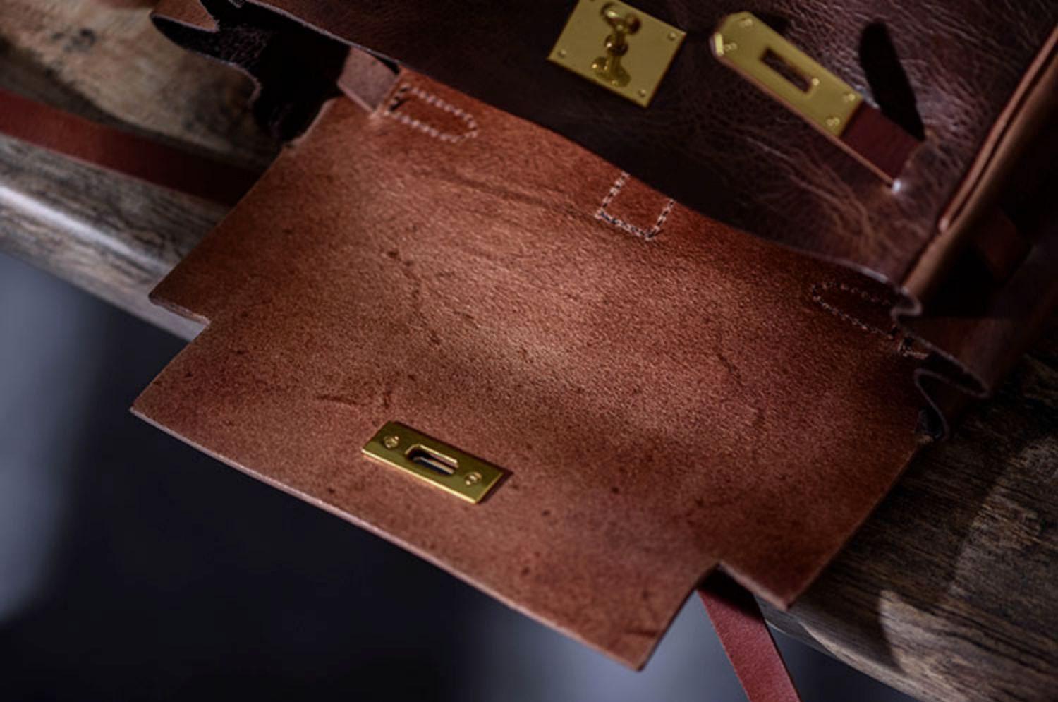 Handcrafted Brown Shoulder 3 in 1, Convertible Backpack, Full Grain Leather Shoulder Bag, Crossbody With Long Strap, Women Backpack Bag