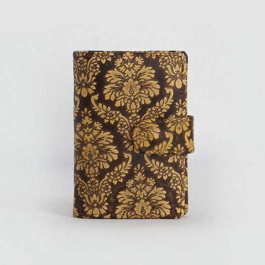 Handcrafted Leather Card Holder, Leather Card Wallet, Women Credit Card Holder, Leather Card Holder Wallet ,Embossed Bag Leather Wallet