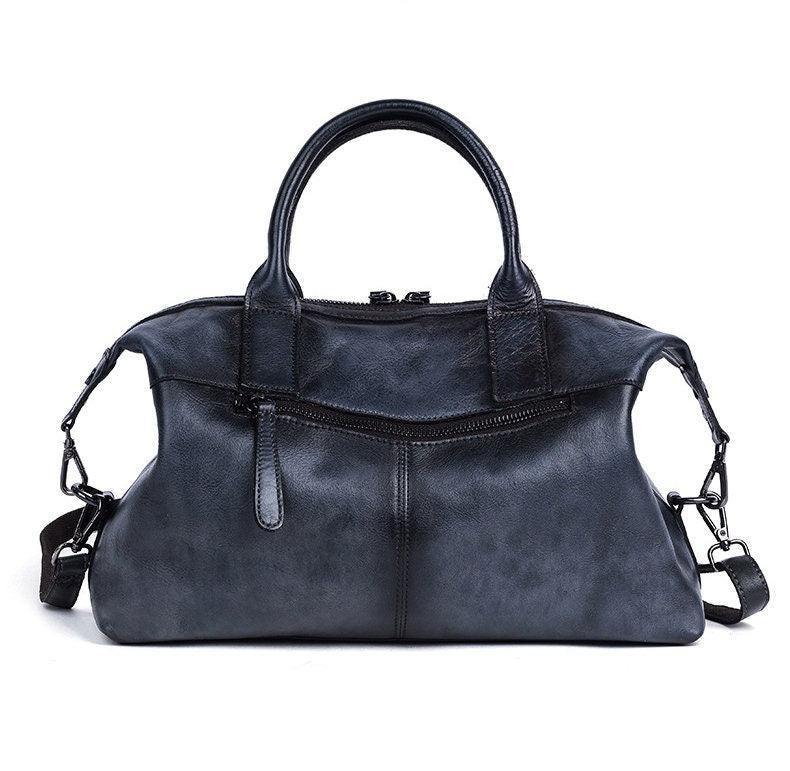 Handcrafted Leather Handbag, Vintage Large Bag, Shoulder Bag, Cross Body Bag, Crossbody Bag, Gift for her