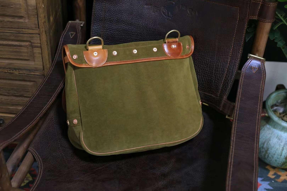 Italian Cowhide Leather Suede Large Everyday Bag, Leather 16-inch Laptop Bag, Leather Tote Bag, Weekend Bag, Men's Shoulder Bag, Mummy Bag