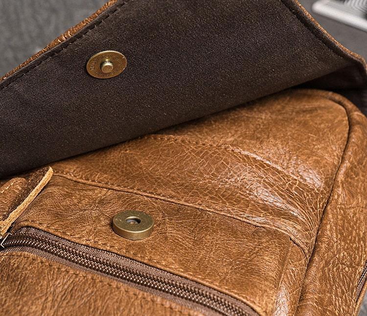 Large Brown Leather Backpack, Personalized Full Grain Leather Knapsack Rucksack, Leather Anniversary Gifts Women/Men, Monogram Bags Handmade