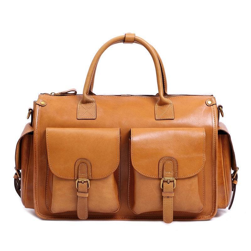 Large Cowhide Leather Boston Bag, Weekender Travel Bag, Leather Duffle, Leather Luggage Carry on Baggage, Gym Bag Women/Men Bag