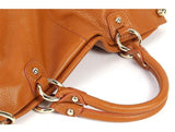 Large Leather Tote Bag | Leather Shoulder Bag | Soft Leather Handbag | Spacious and Durable | Black Brown Tote | Birthday Gift