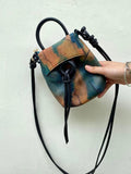 Leather Mobile Phone Case, Small Phone Leather Bag, Small Cell Phone Bag, Smart Phone Bag, Phone Wallet, Crossbody Phone Bag, Gift for Her, Blue