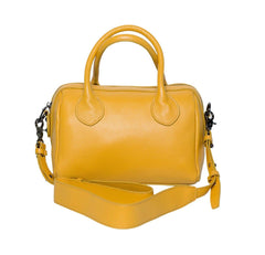 Neon Yellow Italy Grain Leather Boston Bag, Leather Shoulder Bag Yellow, Black, Lady Fashion Crossbody Bag, Minimalist Designer Bag Neon Yellow Italy Grain Leather Boston Bag, Leather Shoulder Bag Yellow, Black, Lady Fashion Crossbody Bag, Minimalist Designer Bag