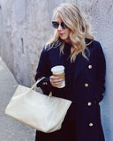 Large Designer Leather Tote Bag | Cowhide Leather Classic Bag | Must-have Fashion DesignerBag | Leather Weekend Bag|Christmas gifts