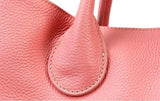 Oversize Large Leather Tote Bag, Cowhide Leather Bag, Lady Fashion Bag Blue, Personalized gifts