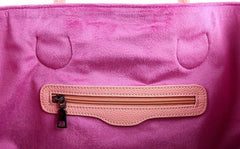 Oversize Large Leather Tote Bag, Cowhide Leather Everyday Bag, Leather Shoulder Bag, Weekend Bag Crossbody Bag, Lady Fashion Bag Hot Pink Oversize Large Leather Tote Bag, Cowhide Leather Everyday Bag, Leather Shoulder Bag, Weekend Bag Crossbody Bag, Lady Fashion Bag Hot Pink