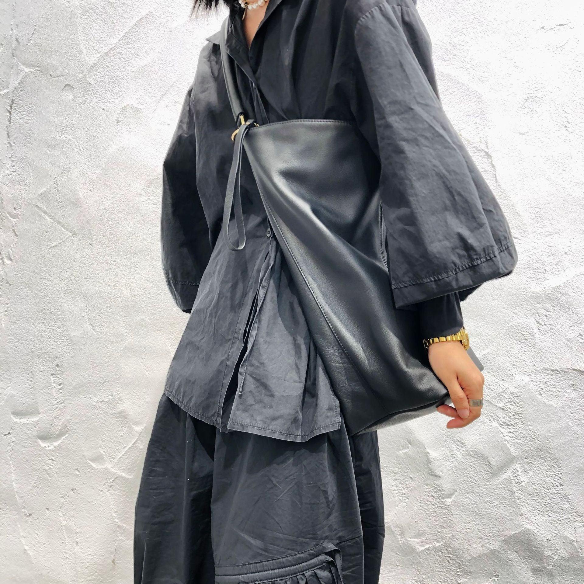 Oversized bag Large leather tote bag, Every Day Bag, Women leather bag Slouchy Crossbody Bag, Black Handbag for Women Soft Leather Bag