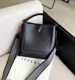 Real Genuine Leather Square bucket bag, Leather Small Crossbody Purse, Women's Shoulder Bag, Women Fashion Bag, Mother's Day Gift