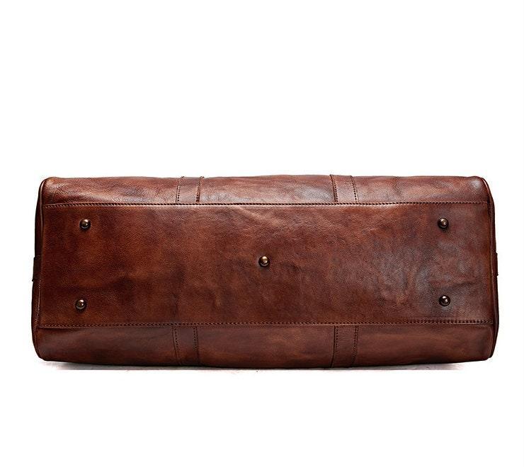 Women Full Grain Leather Duffel Bag, Handmade Men Travel duffel Bag, Vintage duffel, Overnight bag, Weekender Bag Best Unisex Gift