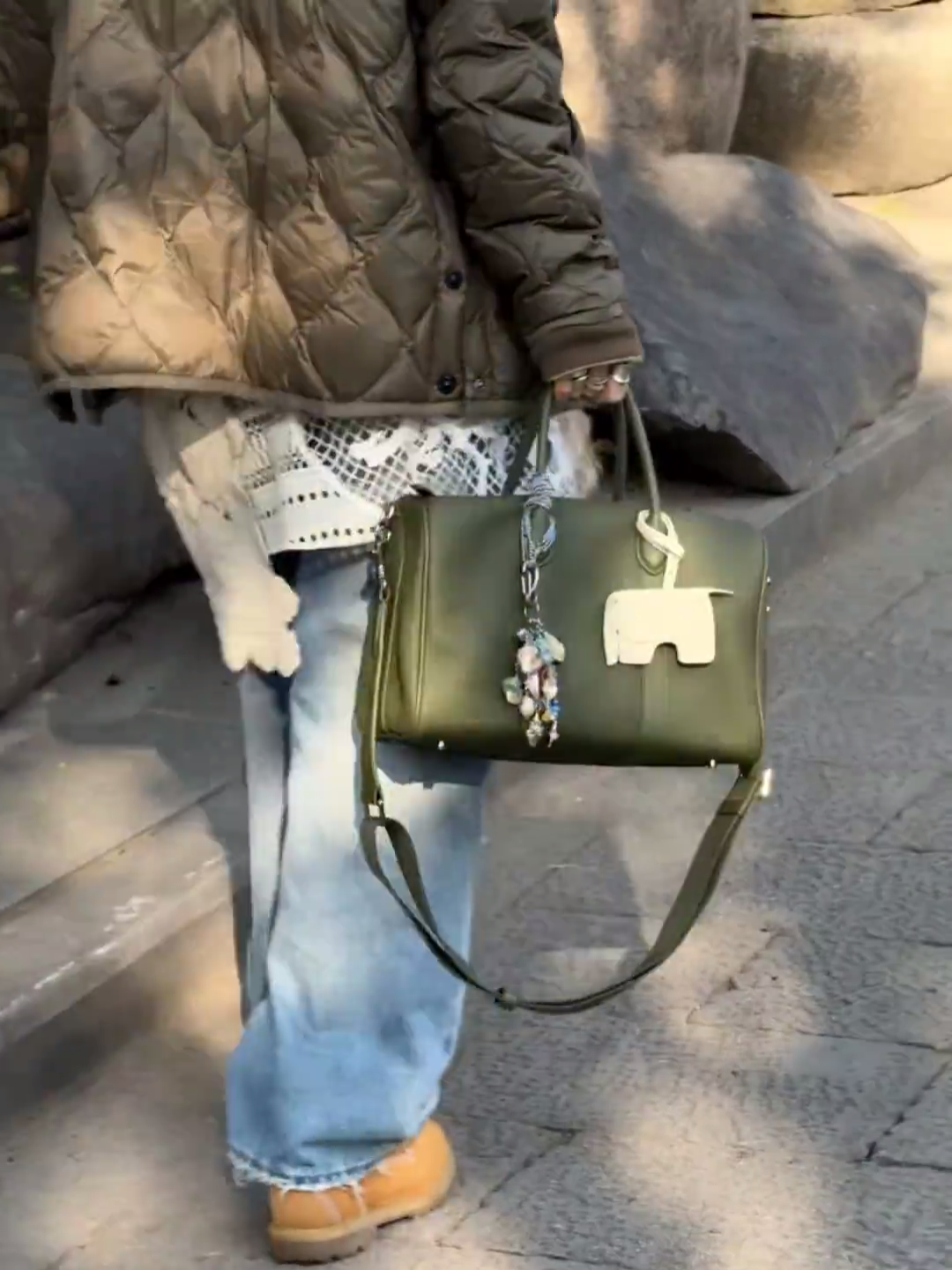 Handmade Top Grain Cowhide Leather Boston Bag | Crossbody & Satchel