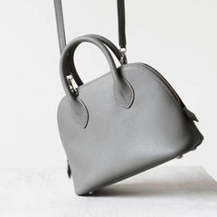 Mini Emma Luxurious Two-way Premium Italian Leather Bag | Handcrafted Full-grain Eve Calf Leather Shoulder Bag