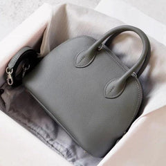 Mini Emma Luxurious Two-way Premium Italian Leather Bag | Handcrafted Full-grain Eve Calf Leather Shoulder Bag