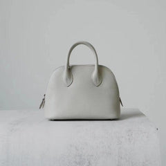 Mini Emma Luxurious Two-way Premium Italian Leather Bag | Handcrafted Full-grain Eve Calf Leather Shoulder Bag