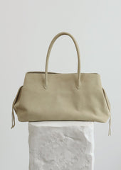 Luxury Cowhide Leather Tote Bag | Handcrafted Large Shoulder Work Satchel