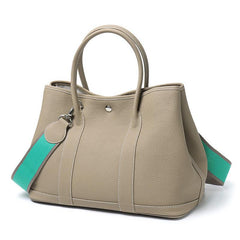 Alexel Pebbled Leather Shoulder Bag With Shoulder Strap, Designer Bag, Italian Leather Party Bag, Classic Tote Bag, Bucket Bag, Must-have Leather Bag, Gift for Her