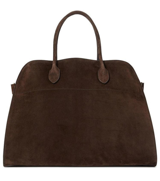 Autumn & Winter Italian Suede Leather Large Commuter Tote, Fashion Women's Shoulder & Crossbody Bag