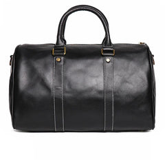 Crazy Horse Full Grain Leather Duffle Bag, Handmade Vintage Cowhide Travel Weekender Bag for Men & Women, Weekend Gear Carry-On
