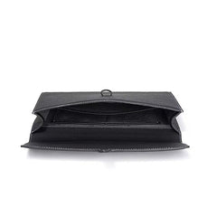 Custom Men’s and Women’s Leather Clutch Bag, Handmade Full Grain Togo Leather Business Handbag with 42 Color Options