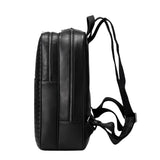 Elegant Business 14-Inches Handcrafted Woven Cowhide Leather Laptop Backpack For Women or Men